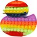 Midex Grote Push Pop Eend - Kleurrijk fidget-speelgoed en anti-stress speelgoed voor kinderen