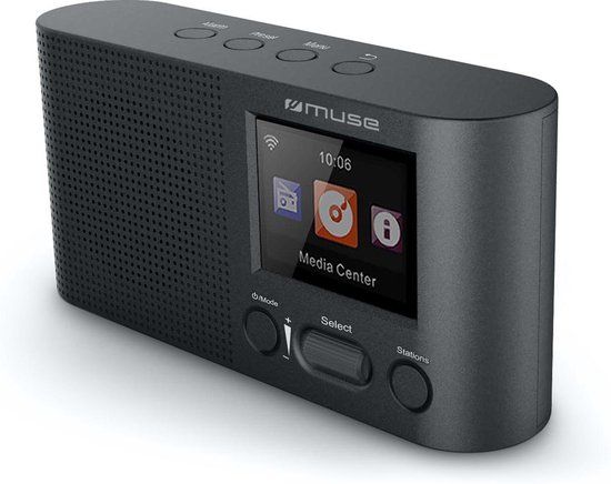 Muse Electronics Muse M-112DBT - DAB+/FM Radio met Bluetooth - Zwart