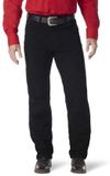 Wrangler 13MWZ Heren Straight Fit Jeans Zwart - Maat W38 X L32