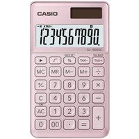 Casio zakrekenmachine SL-1000 SC-PK, roze, bureaurekenmachine, solar ...