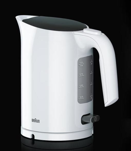 Braun PurEase WK 3110 WH Waterkoker - Wit - 1.7L - 3000W