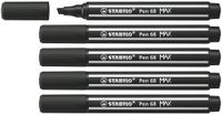 STABILO Pen 68 MAX - Premium viltstift met dikke beitelpunt