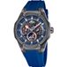Lotus 18946/4 Polshorloge Heren Blauw Staal Siliconen Analoog Quartz 10 ATM