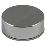 TIMco Schroefdoppen met schroefdraad 12 mm - Massief Messing - Gepolijst Chroom - (Zak 4) - TSC12PCP