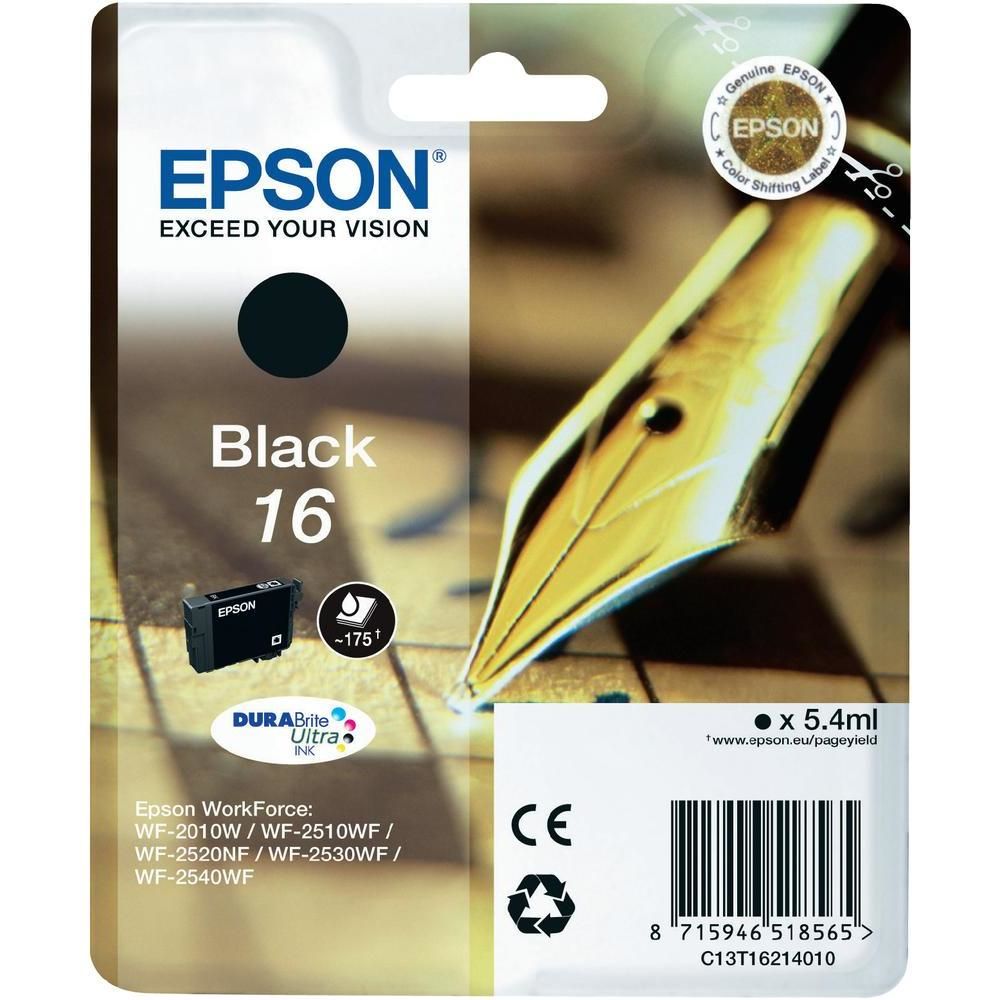 Epson 16 DURABrite Ultra Ink Black Ink Cartridge