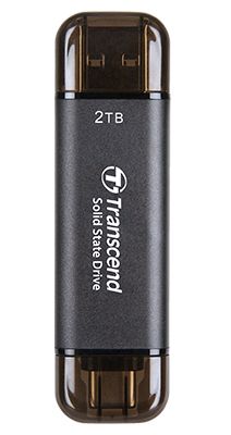 Transcend ESD310C 2TB External SSD - Black