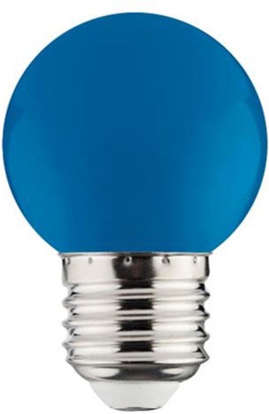 BES LED Romba LED Lamp - Blauw - E27 - 1W