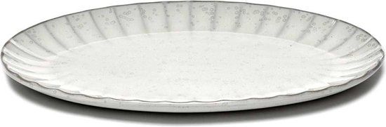 Serax Inku Ovaal Bord - 30 cm - Wit - Set van 2