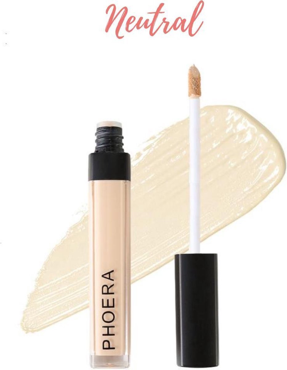 Phoera PHOERA™ Full Coverage Concealer - 102 - Neutral