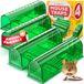 Humane Catch and Release Mouse Traps Pack van 4