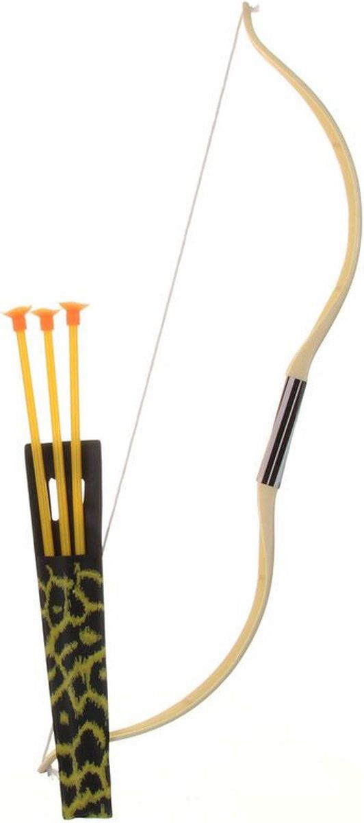 Smiffys Indian Bow And Arrow Set - Brown