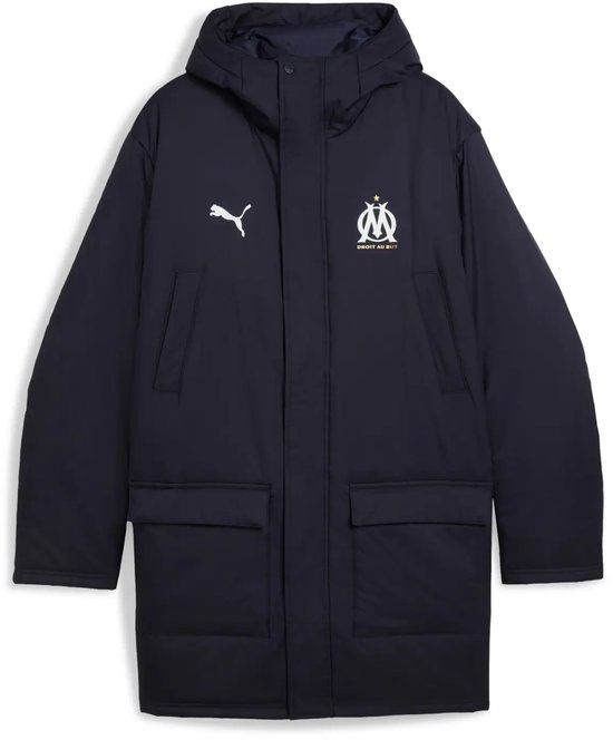 PUMA Parka OM 2025/26 Heren XXL Blauw