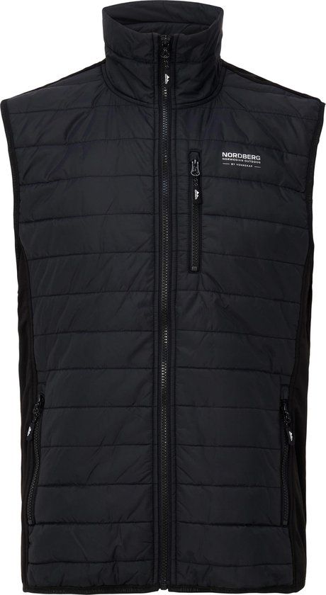 Nordberg Tommy Bodywarmer Heren Zwart Maat 3XL