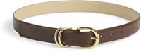 PIECES - PCBIRA 2-PACK JEANS BELT - Vrouwen - Polyester - Coffee Quartz