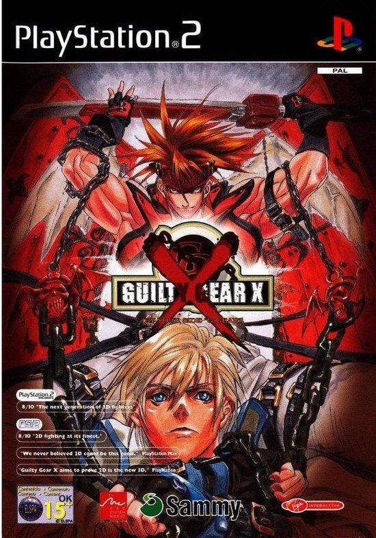 Merkloos Guilty Gear X - Actie - PlayStation 2 - DVD-ROM