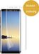 iCall Screenprotector Geschikt voor Samsung Galaxy Note 8 - Edged 3D Glas PET Folie Screenprotector Transparant 0.2mm 9H Full Screen Protector