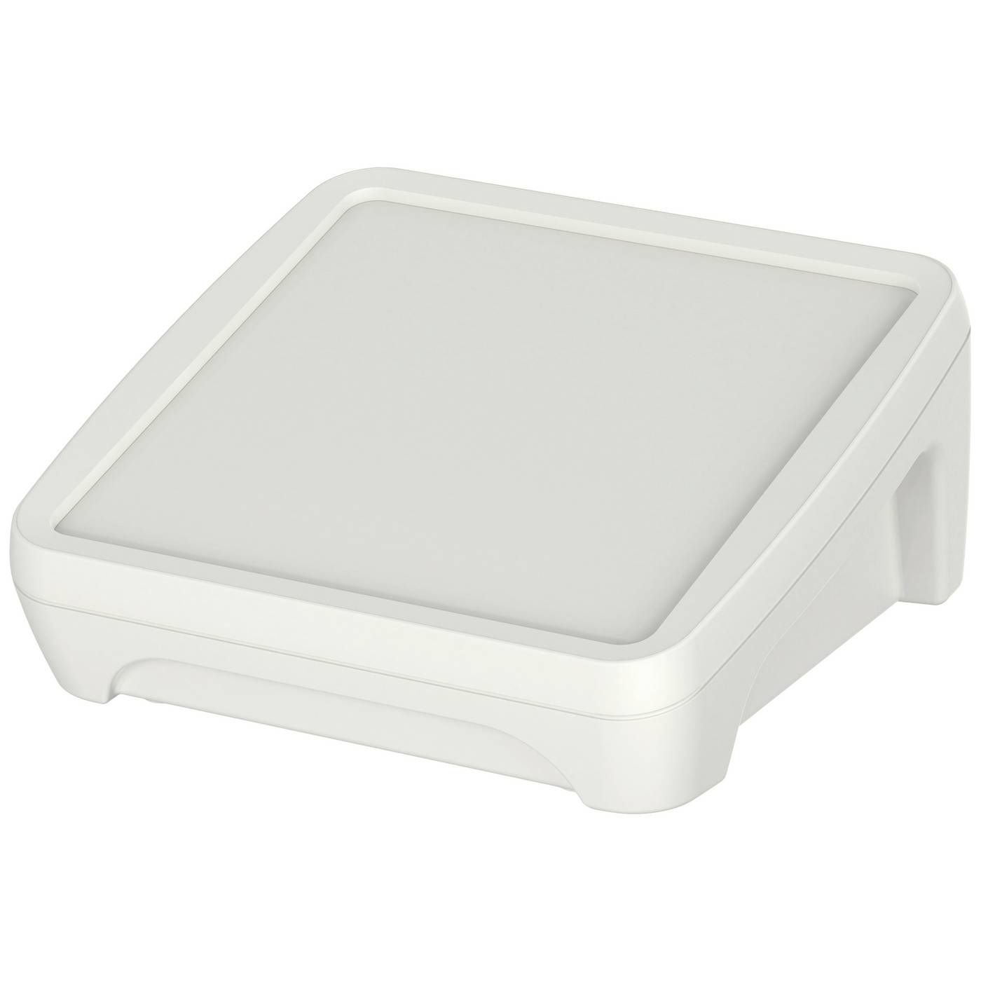 Bopla BoPad BOP 1212 P-9016-SET Consolebehuizing (l x b x h) 122 x 118 x 57.60 mm ABS Wit (RAL 9016) 1 stuk(s)