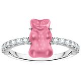 Thomas Sabo - TR2459-052-9-60 - Ring - 925 zilver - Dames - Goldbär roze - Ringmaat 60