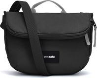 Pacsafe GO Saddle Crossbody tas - 3.5L - RFID - Anti-diefstal - Waterafstotend - Gerecycled - Festivaltas - Zwart