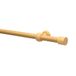 GARDINIA gordijnroedeset Shorty, 1-sporig, Ø 25 mm, Shabby Chic, 160 cm, beuken