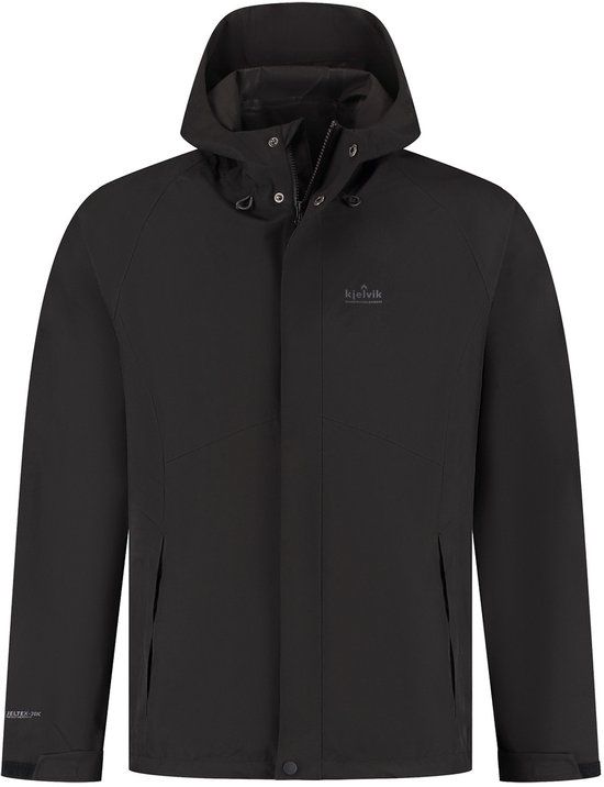 Kjelvik Outdoorjas Berg Zwart