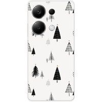 Xiaomi Redmi Note 13 Pro 4G Beschermende Siliconen Case - Elegante Dennenboom