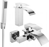 Mexen Aries R77 set de bain, chrome - 744803R77-00
