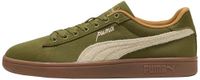 PUMA Smash 3.0 Etiqueta uniseks sneakers, Roze/Groen/Bruin, Maat 38