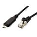 ROLINE USB-C naar Gigabit Ethernet-converterkabel, zwart, 1,5 m