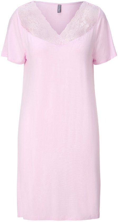 LingaDore Pyjama jurk lichtroze Korte mouw M