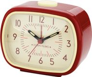 LEGAMI Retro Wekker Kunststof Rood