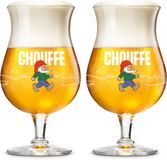 La Chouffe Bierglazen 250 ml - Set van 2 glazen