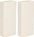 Gerimport Waterverdamper - 4x - wit - keramiek - 400 ml