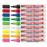 Edding 4095 Krijtmarker Groen 10 Stuks