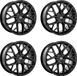 Oxigin 4 jantes, 26 pouces, finition Oxid, 8.5x19 ET45, 5x114.3, adaptées pour SWM, Infiniti Q50 et Q60