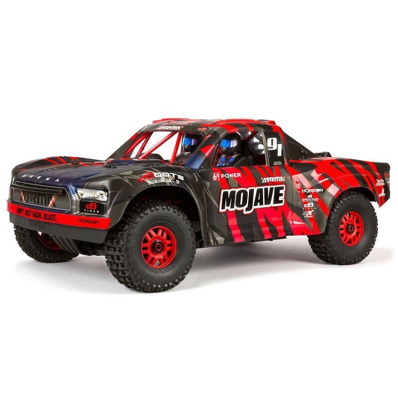 ARRMA Mojave 6S - ARA7604V2T2 - Zwart/Rood