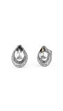 GUESS GUESS ELEGANT STEEL EARRINGS CRYSTAL DROP JUBE03393JWRHT/U