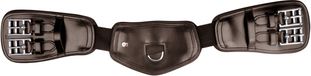 WALDHAUSEN CEINTURE DE DRESSAGE EN CUIR ÉLASTIQUE Marron