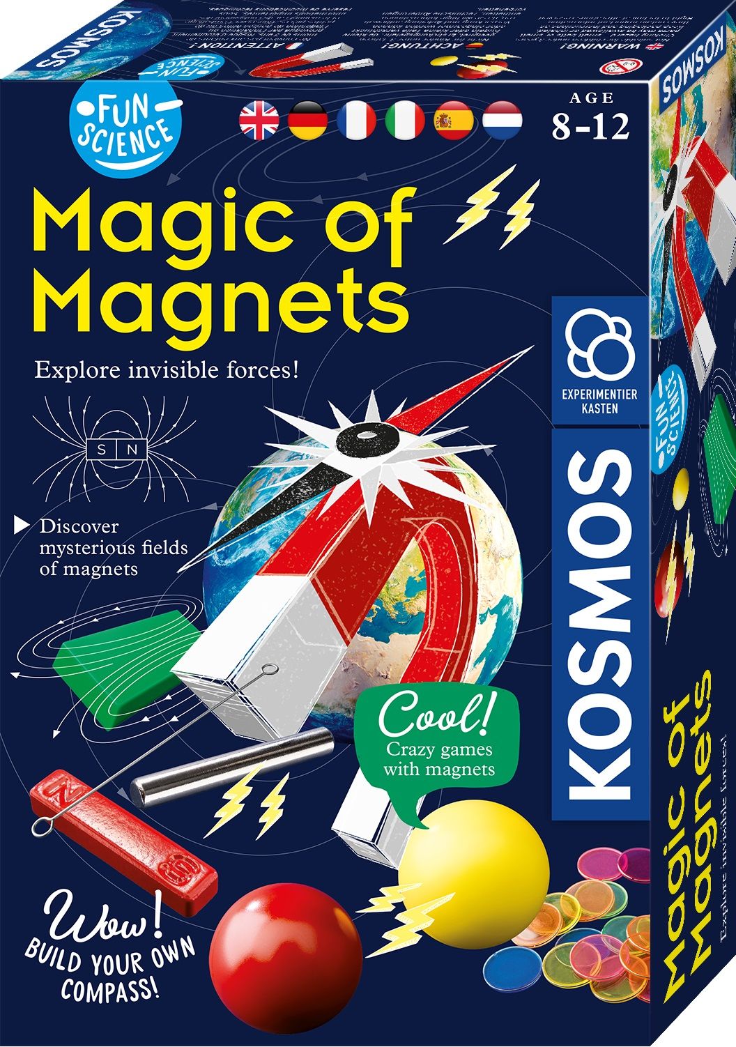 Kosmos Fun Science Magic of Magnets - Experimenteerdoos - 8+ jaar