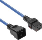 ACT Netsnoer C19 IEC Lock - C20 blauw 3 m