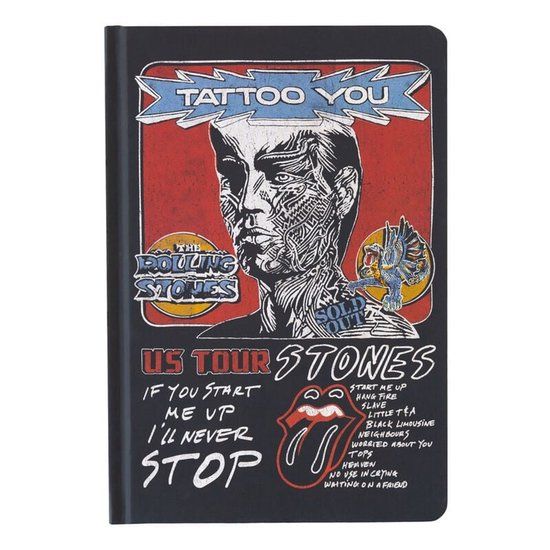 The Rolling Stones Notizbuch A5 The Rolling Stones Unisex Notebook - meerkleurig - Standard