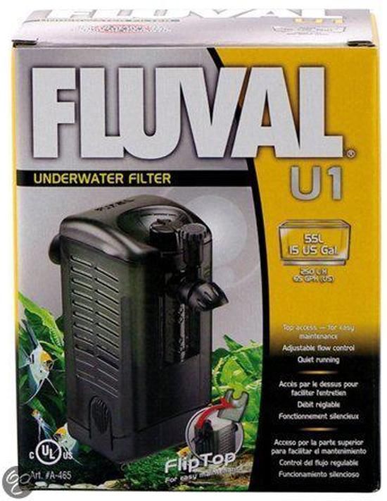 Fluval binnenfilter u 5.5ltr 1st