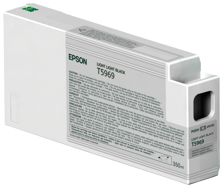 Epson inktpatroon Light Light Black T596900 UltraChrome HDR 350 ml single pack / Licht licht zwart