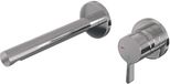 Brauer Chrome Edition Inbouw Wastafelmengkraan met Rechte Uitloop en Rozetten Model E1 Chroom