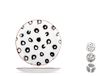 H&h Set van 6 Havanna fruitborden 21 cm