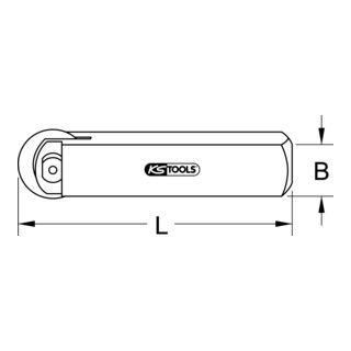 KS Tools snijschacht voor buizen-snijset - 1 stuk