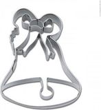 Städter Cookie Cutter Stainless Steel Christmas Bell 7.5 cm