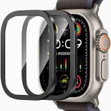 Merkloos Screen Protector voor Smartwatch 49mm met Titanium Frame