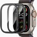 Merkloos Screen Protector voor Smartwatch 49mm met Titanium Frame