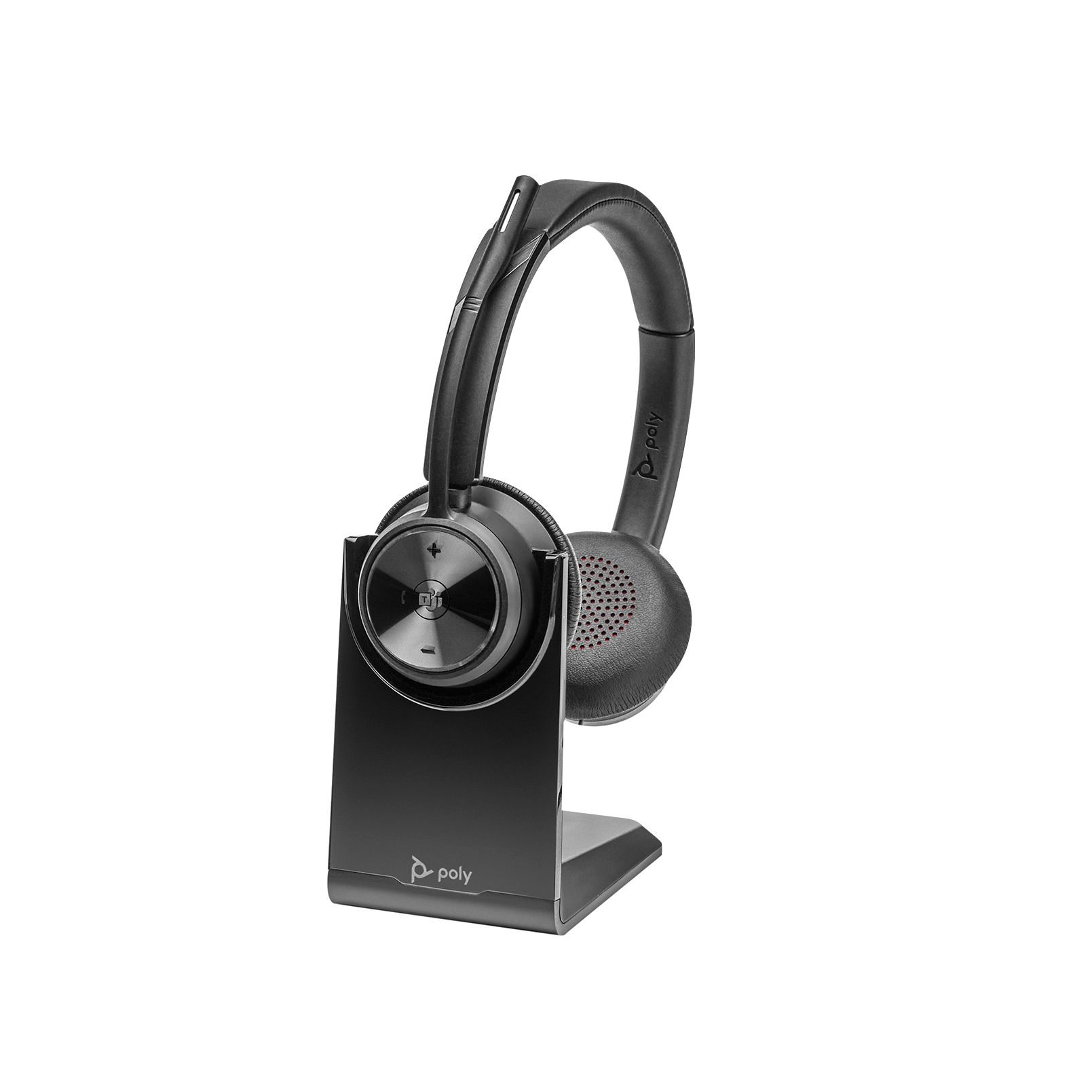 HP Poly Poly Savi 7320 UC Stereo Microsoft Teams Certified DECT Headset - Black